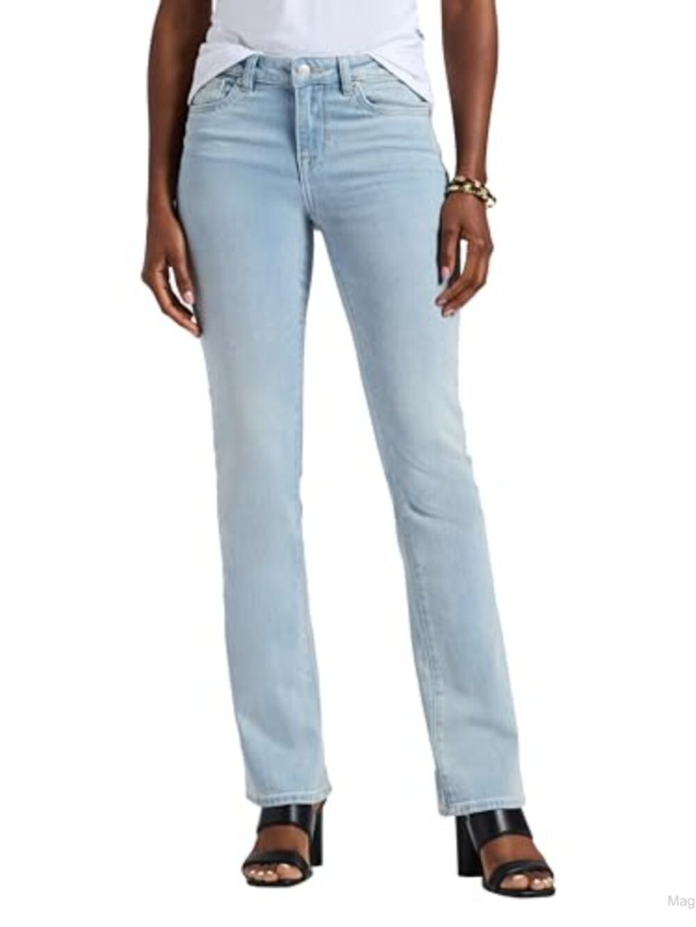 Buffalo David Bitton Women's Queen Mid-Rise Bootcut Jeans